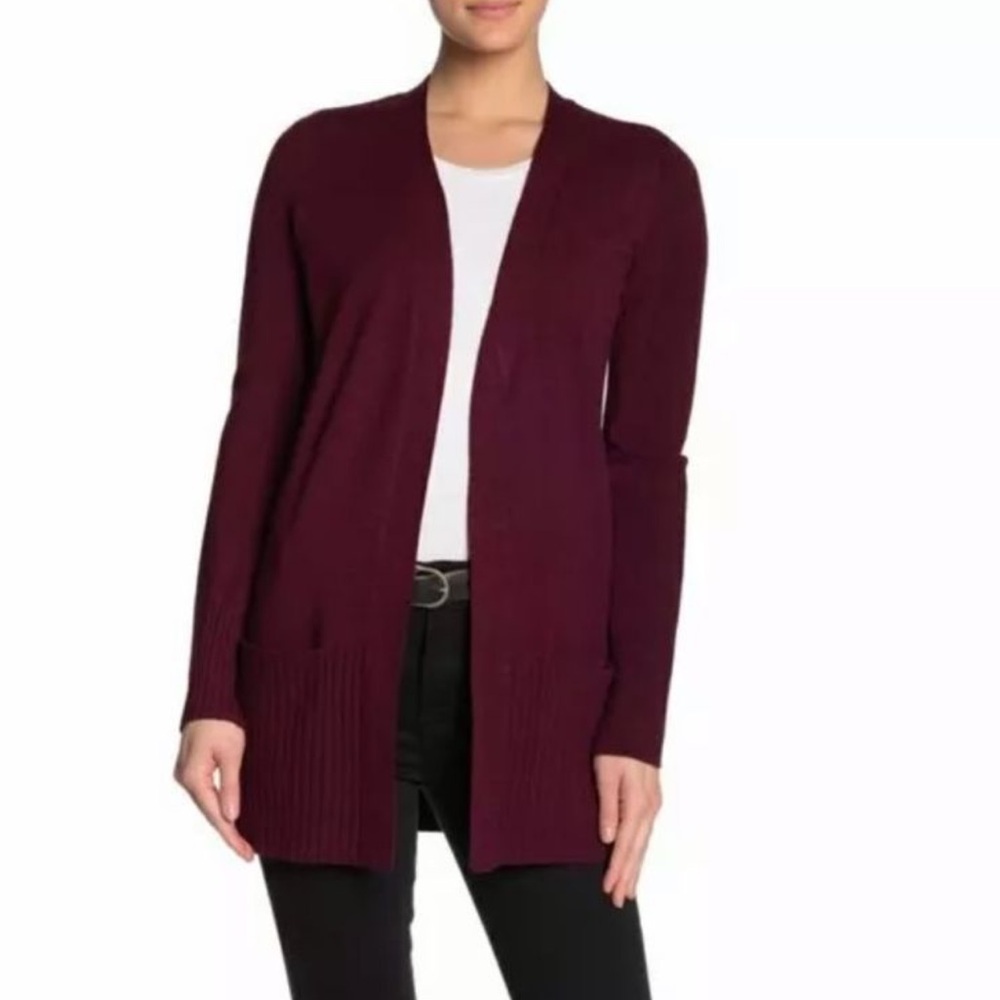 Maroon Cardigan